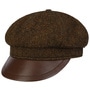 Classic Wool Riders Newsboy Cap by Stetson brown-black