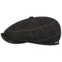 Hatteras Toscana Wool Flat Cap by Stetson brown-black