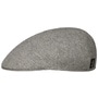 Herringbone Premium Flat Cap by Borsalino beige-grey