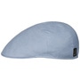 Uni Light Linen Flat Cap by Borsalino light blue