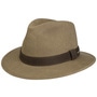 Waxed Traveller Cloth Hat by Stetson oatmeal