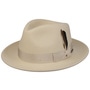 Rosedale Fedora Wool Hat by Stetson cream white