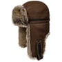 Cowhide Bomber Aviator Hat by Stetson brown