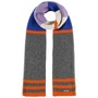 Multicolour Freestyle Knit Scarf by Stetson grey-blue