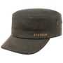 Herringbone Army Cap with Lining by Stetson darkolive