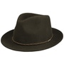 Willmount Fedora Wool Hat by Stetson olive