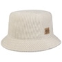 Jersey Corduroy Bucket Cloth Hat by Stetson cream white