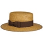 Cannaregio Raffia Boater Hat mustard