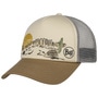Lach Multi Trucker Cap by BUFF cream white
