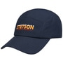 5 Panel Snowy Letters Cap by Stetson blue