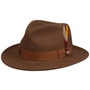 Perrick Lite Felt Traveller Hat by JJ Hats brown