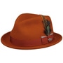 Jorland Lite Felt Player Hat by JJ Hats rust
