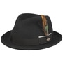Jorland Lite Felt Player Hat by JJ Hats black