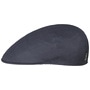 Uni Linen Flat Cap by Borsalino navy