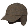 Nesbit Cap with Ear Flaps by Bailey 1922 brown