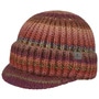 Viliona Knit Beanie with Peak by Lierys bordeaux