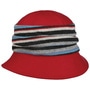 Majavia Cloth Hat by bedacht red