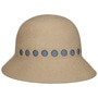 Leavida Wool Cloche Hat by bedacht beige