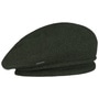 Milled Wool Beret by McBURN olive