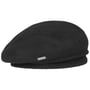 Milled Wool Beret by McBURN black