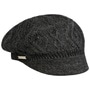 Annelie Knit Newsboy Cap by Seeberger anthracite
