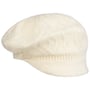 Annelie Knit Newsboy Cap by Seeberger cream white