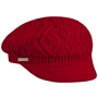Annelie Knit Newsboy Cap by Seeberger red