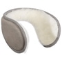 Lambswool Ear Warmers by Seeberger grey