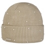 Alvana Knit Beanie Hat by Seeberger beige