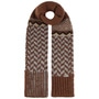 Ventova Knit Scarf by Seeberger brown