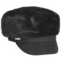 Faux Fur Fisherman´s Cap by Seeberger black