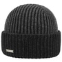 Levia Cashmere Beanie Hat by Seeberger black-anthracite