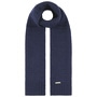 Merino Yak Knit Scarf by Seeberger navy