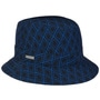 Twotone Bucket Rain Hat by Seeberger blue