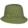 Twotone Bucket Rain Hat by Seeberger green