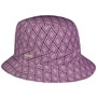 Twotone Bucket Rain Hat by Seeberger purple