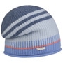 Stripe Cashmere Headsock by Seeberger blue