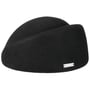 Pillbox Wool Felt Hat by Seeberger black