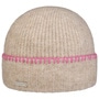 Lamalea Beanie Hat with Cuff by Seeberger oatmeal