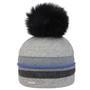 Stavella Milled Wool Hat by Seeberger grey-blue