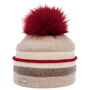 Tonja Pompom Hat by Seeberger beige