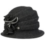 Miavena Milled Wool Hat by Lierys anthracite