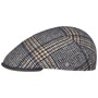 Milano Tweed Flat Cap by Lierys navy