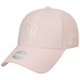 9Forty WMNS MLB Linen Yankees Cap by New Era rose