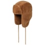 Lucerne Fake Fur Bomber Aviator Hat by Barts brown