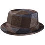 Lindsburgh Colour Pork Pie Wool Hat by Lierys brown-blue