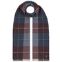 Danverell Check Cashmere Scarf by Lierys blue