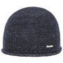 Merino Cotton Beanie Hat by Eisbär navy