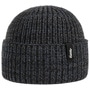 Swell Merino Beanie Hat with Cuff by Eisbär grey-blue