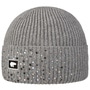 Liesl Cashmere Swarovski Crystal Beanie by Eisbär grey